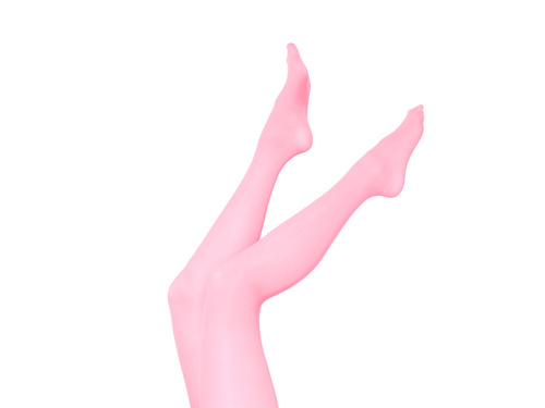 Rajstopy damskie - różowy - 1 szt.