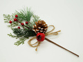 Dekoracja gałązka świąteczna - 44 cm - 1 szt.