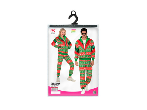 Strój Świąteczny Zielono-Czerwony - Dres