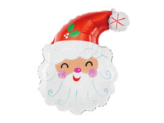 Balon foliowy Święty Mikołaj - 62 x 42 cm - 1 szt.