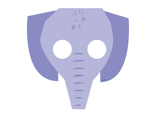 Maski z zestawu Safari - 8 szt.