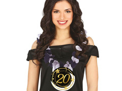 Naszyjnik urodzinowy na dwudzieste urodziny - 1 szt.