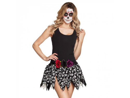 Spódniczka w czaszki