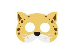 Maska filcowa Gepard - 1 szt.