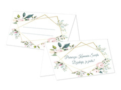 Winietki składane na I Komunię Świętą - 10 szt.