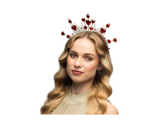 Metalowa Opaska na głowę aureola Juliette