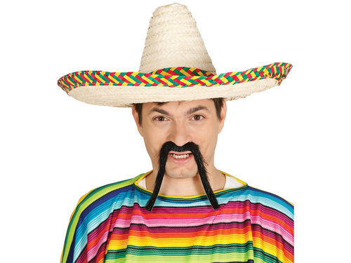 Sombrero meksykańskie słomkowe - 50 cm - 1 szt.
