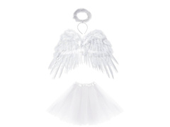 Zestaw anioła biały