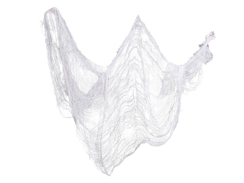 Biała siatka na Halloween - 76 x 228 cm - 1 szt.