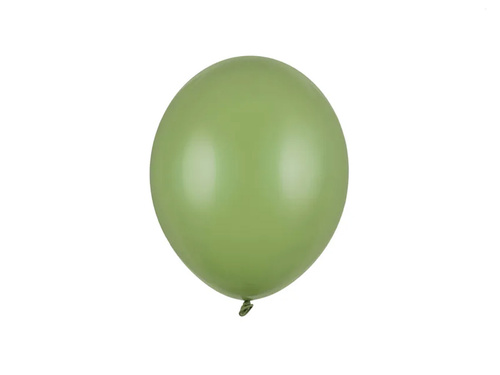 Balony pastelowe zielone - 27 cm - 100 szt.