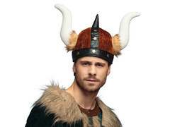 Hełm Wikinga z rogami - 1 szt.