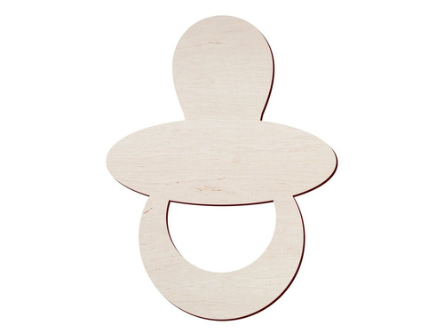 Drewniane scrapki smoczki - 10 szt