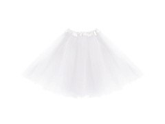 Spódniczka Tutu - biała - 40 cm - 1 szt.