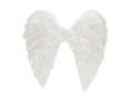 Zestaw skrzydła anioła białe 60 x 60 cm oraz Aureolka