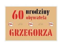 Plakat personalizowany PRL - 60x40 cm