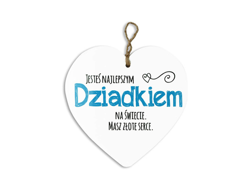 Zawieszka ceramiczna na Dzień Dziadka