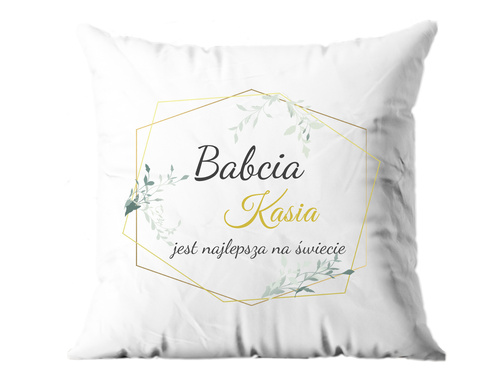 Poszewka personalizowana na dzień babci - 1 szt.