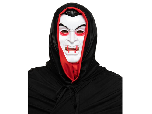 Maska Wampir z kapturem - 1 szt.