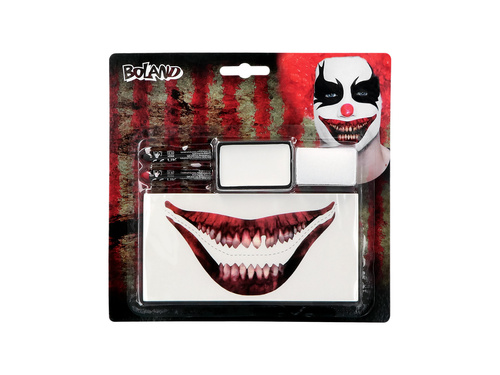 Zestaw do malowania twarzy Straszny Klaun