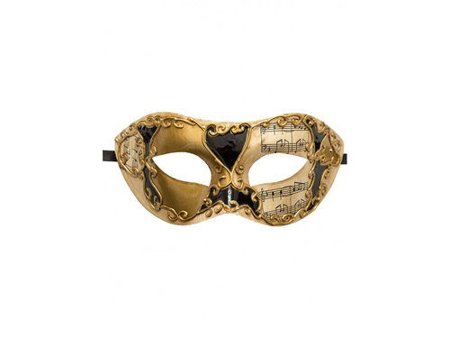 Maska karnawałowa złota