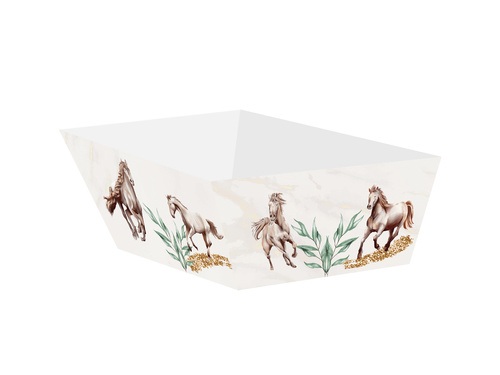 Pudełka na chipsy Koniki - 4 szt.