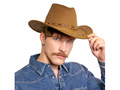 Kapelusz kowbojski brązowy - 1 szt.