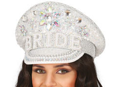 Czapka z kryształkami Bride - 1 szt.