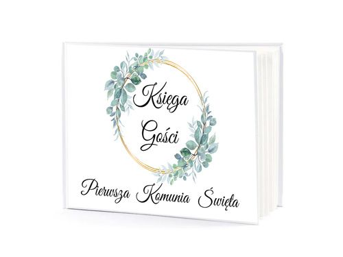 Księga gości na I Komunię Świętą - 50 kartek