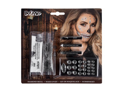 Zestaw Make Up Diamentowa Czaszka - 1 op.