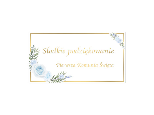 Naklejki na pudełka na ciasto - 30 szt.