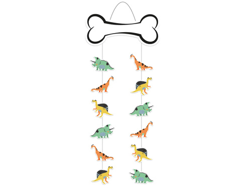 Dekoracja wisząca Dinozaury - 85 cm - 1 szt.