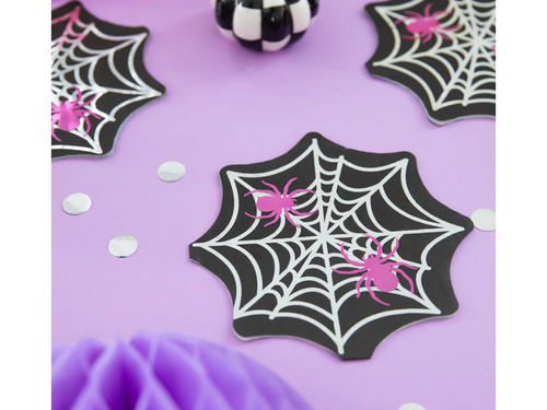 Serwetki halloweenowe Pajęczyna - 33 cm - 10 szt.