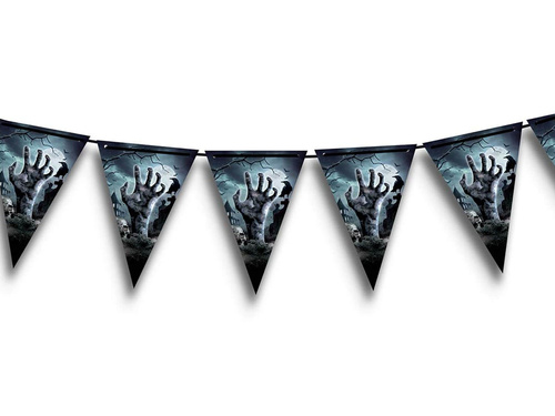 Baner flagi Zombie - 300 cm - 1 szt.