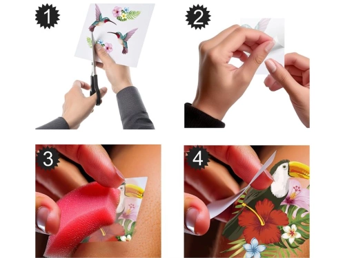 Tatuaże zmywalne Hawaje