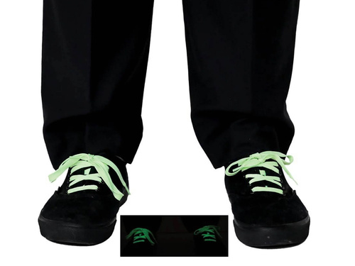 Świecące sznurówki - białe