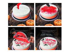 Szablony do ciasta Happy Halloween - 1 szt.