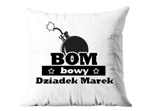 Poszewka personalizowana na dzień dziadka - 1 szt.