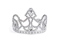 Tiara Księżniczki srebrna - 1 szt.