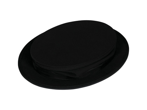 Kapelusz składany cylinder czarny - 1 szt.