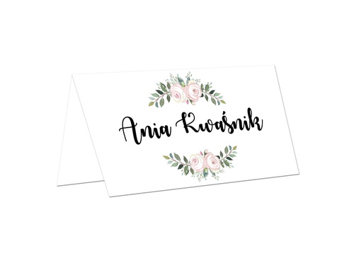 Winietki personalizowane składane - 15 szt.