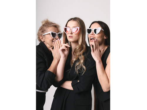 Okulary Serca Perły - 1 szt.