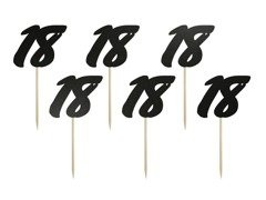 Pikery na tort 18 - 6 szt.