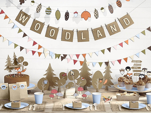 Zestaw sztućców drewnianych Woodland - 18 szt.