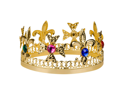Korona Króla złota - 1 szt.