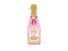 Balon foliowy butelka szampana - 37" - 1 szt.