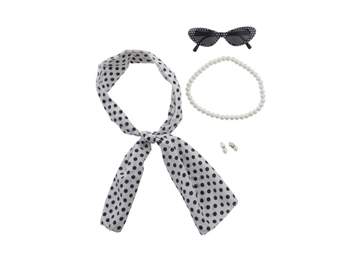 Zestaw retro Pin-up - 4 szt.