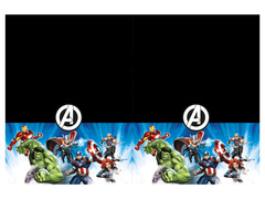 Obrus urodzinowy Avengers - 120 x 180 cm - 1 szt.