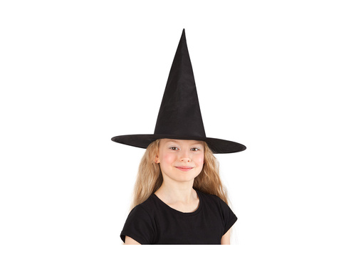 Kapelusz dziecięcy czarownicy Ursula czarny