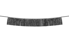 Girlanda z czarnymi frędzelkami - 135 cm - 1 szt.