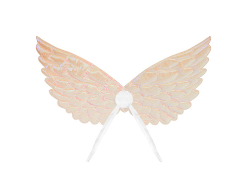Skrzydła anioła perłowe - 23 x 45 cm - 1 szt.